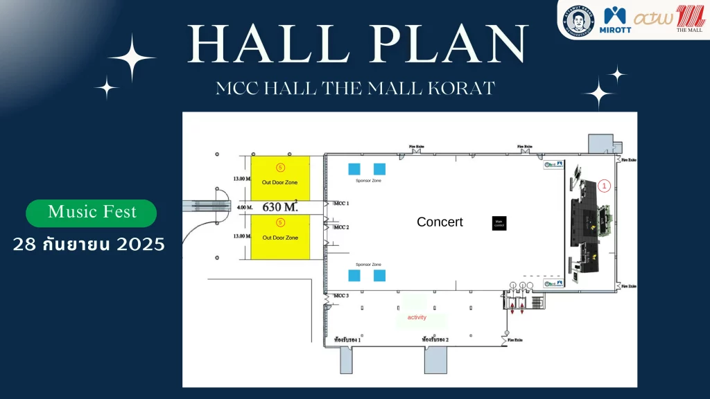 Hall plan concert