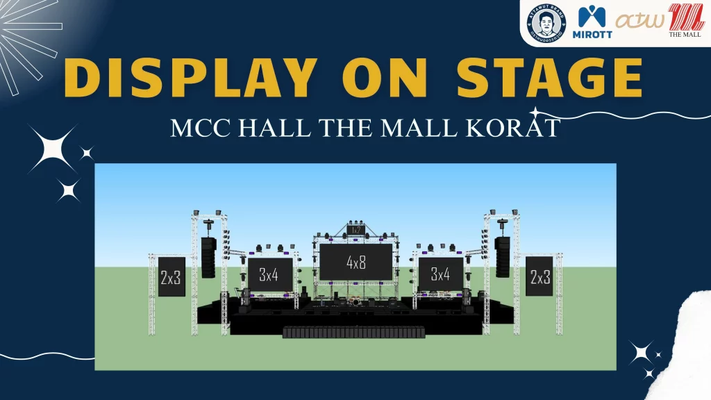 Display on stage