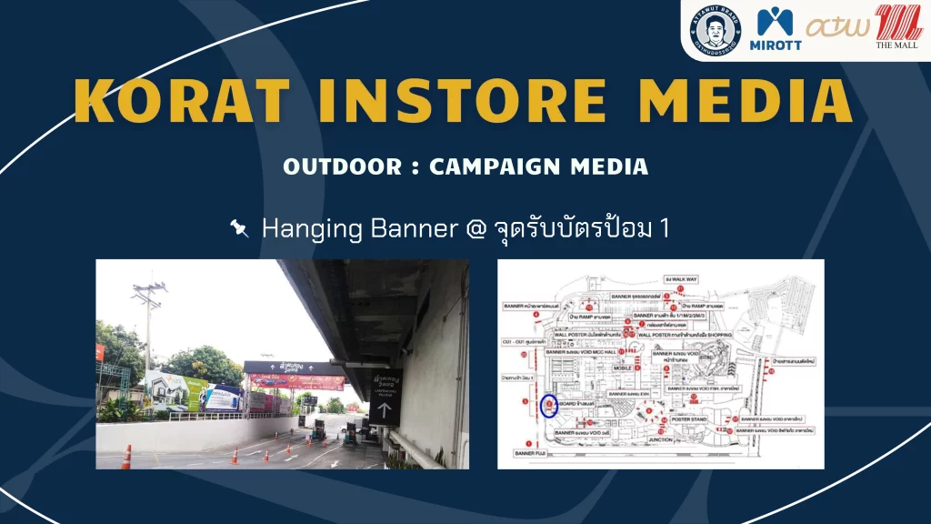 Instore หน้าจุดรับบัตรจอดรถ