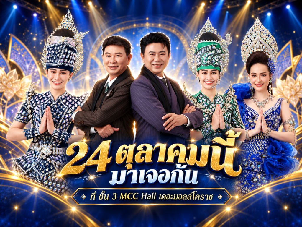 24 ตุลานี้ แฟนระเบียบอย่าลืมมาเจอกันเด้อ